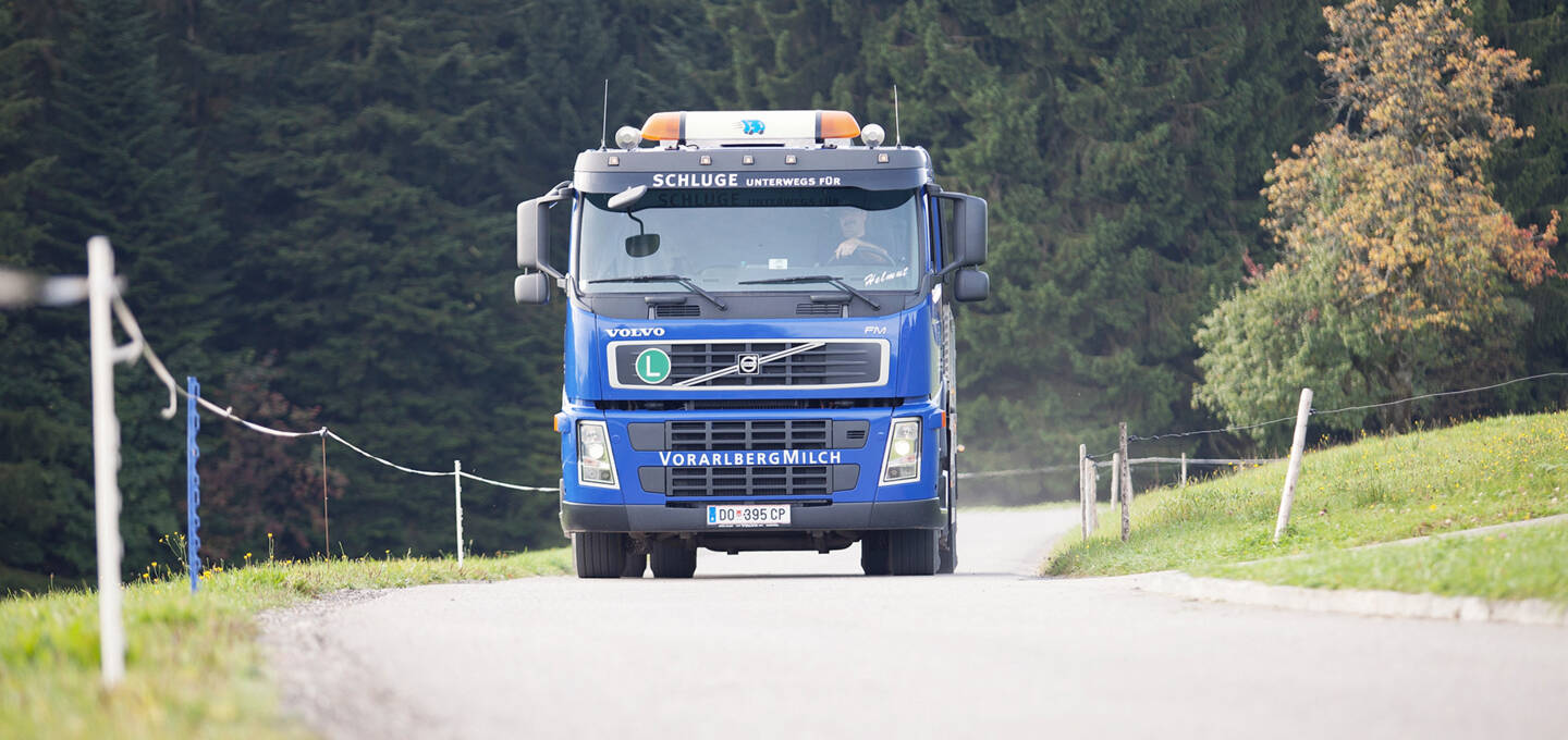 Milchwagen, Vorarlberg Milch