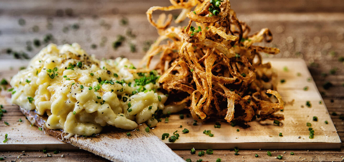 Käsespätzle, Vorarlberg Milch