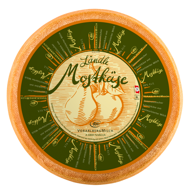 Mostkäse, Vorarlberg Milch Mostkäse, Vorarlberg Milch