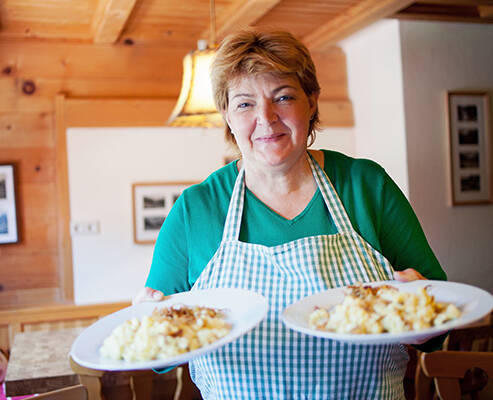 Käsepspätzle, Vorarlberg Milch