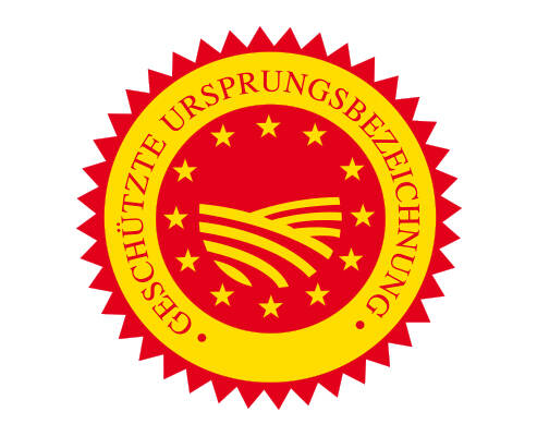 ursprungsgeschützt Logo, Vorarlberg Milch